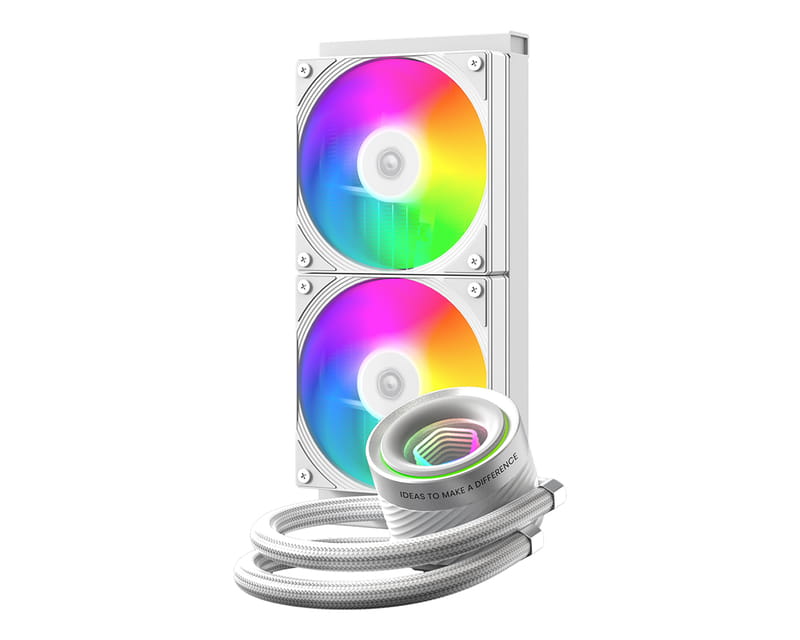 Система водяного охолодження ID-Cooling FX240 INF White