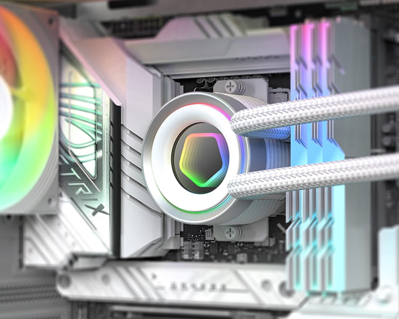 Система водяного охолодження ID-Cooling FX360 INF White