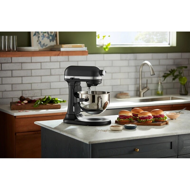Кухонна машина KitchenAid Heavy Duty 5.2 л Black (5KSM55SXXEBM)