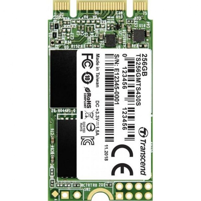Накопитель SSD  256GB Transcend 430S M.2 2242 SATAIII 3D TLC (TS256GMTS430S)