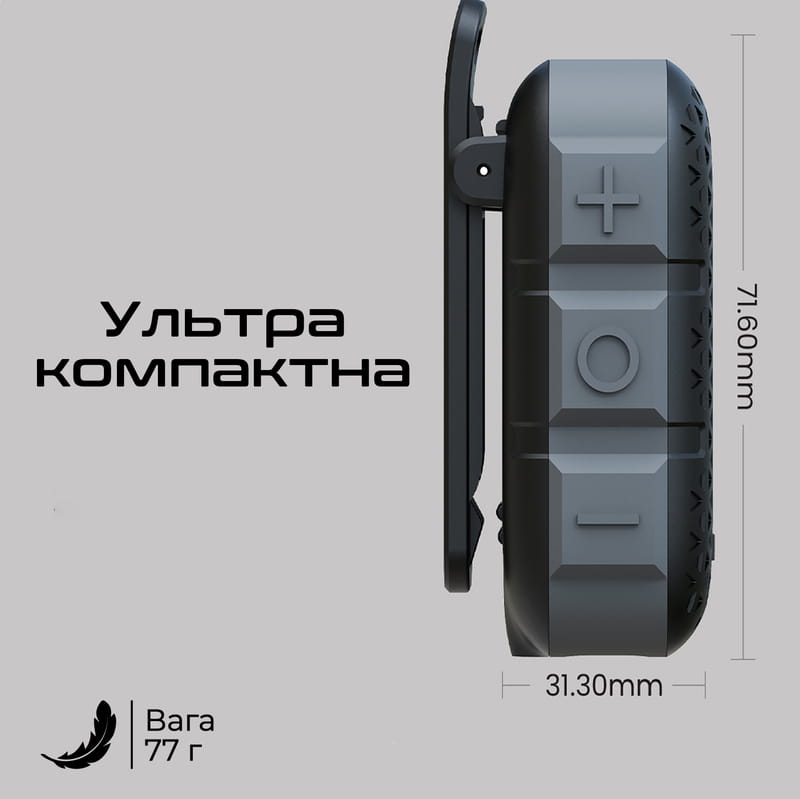 Акустична система HiFuture Pocket-S 5W Grey/Blue