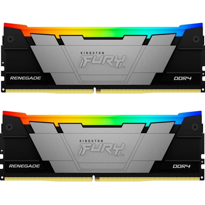 Модуль пам`ятi DDR4 2х32GB/3600 Kingston Fury Renegade RGB (KF436C18RB2AK2/64)