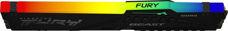 Модуль пам`яті DDR5 2x16GB/5600 Kingston Fury Beast RGB Black (KF556C40BBAK2-32)