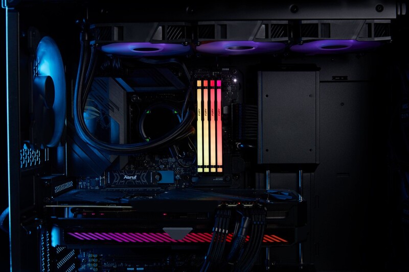 Модуль пам`яті DDR5 2x16GB/5600 Kingston Fury Beast RGB Black (KF556C40BBAK2-32)