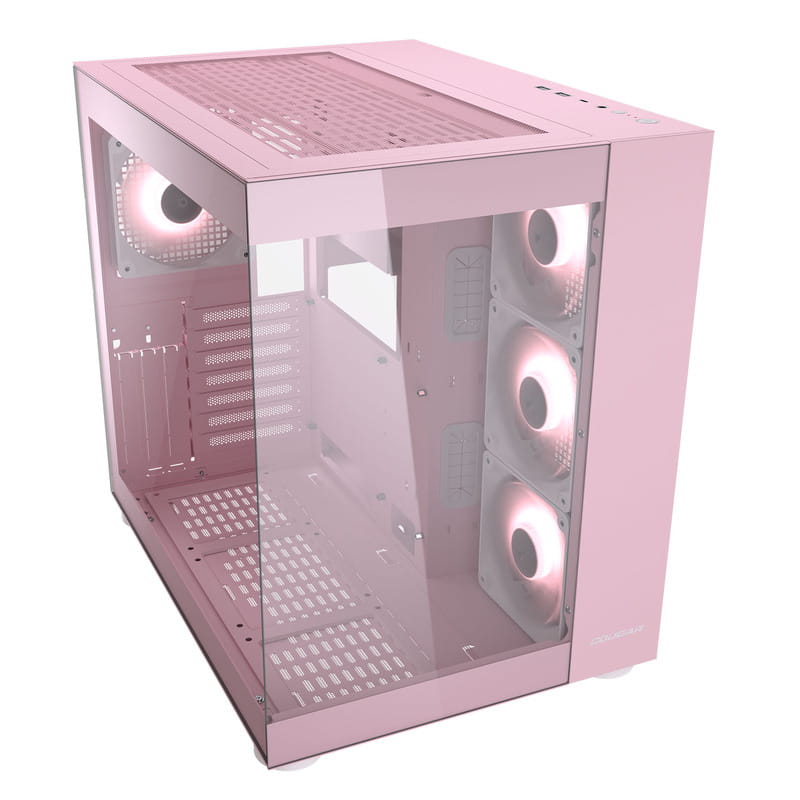 Корпус Cougar FV150 RGB Pink без БП