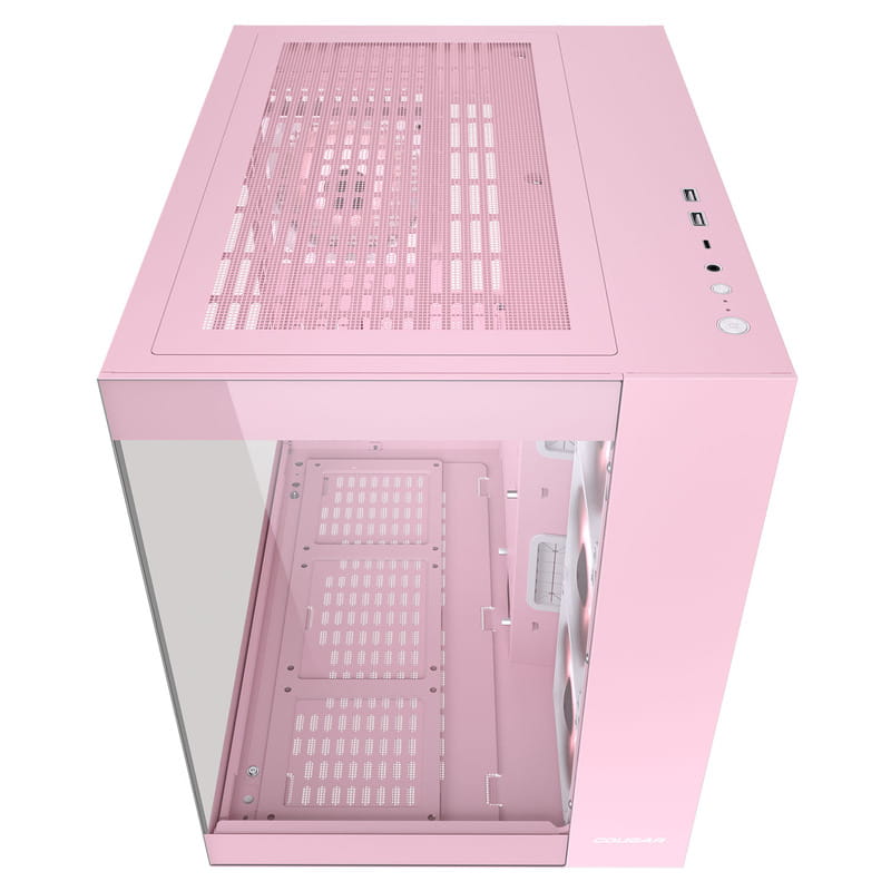Корпус Cougar FV150 RGB Pink без БП