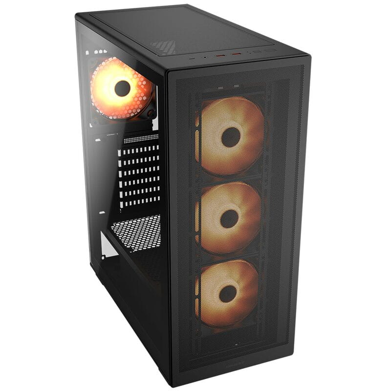 Корпус Cougar MX220 RGB Black без БП
