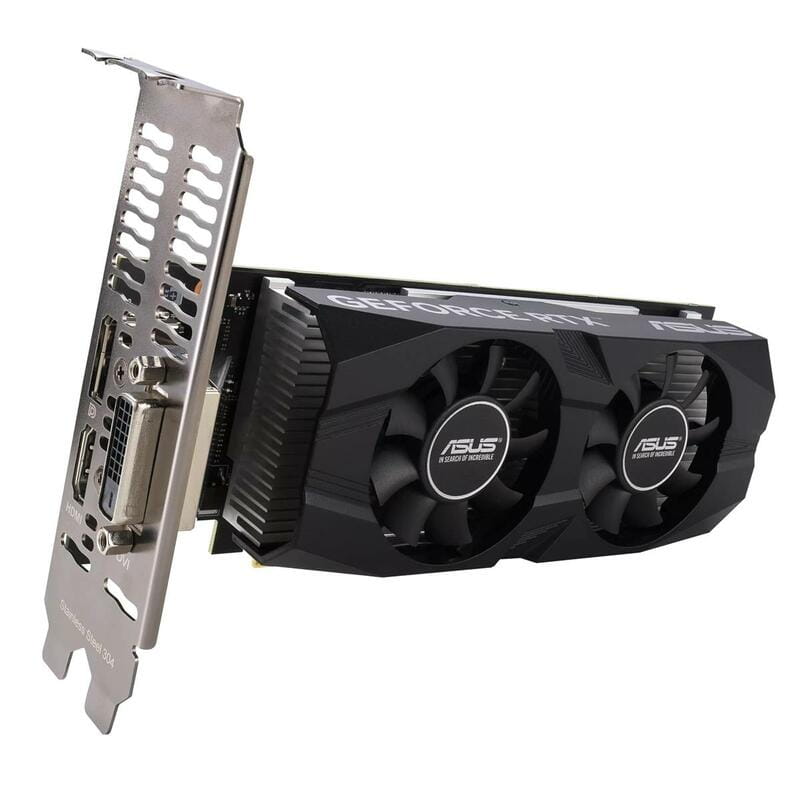 Видеокарта GF RTX 3050 6GB GDDR6 OC Low Profile Asus (RTX3050-O6G-LP-BRK)