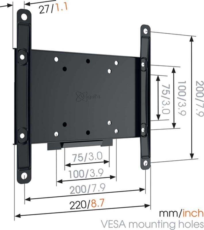 Кронштейн Vogels MA2000 Black (VESA200х200)