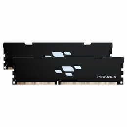 Модуль памяти DDR4 2x8GB/3200 Prologix Black (PRO16GB3200B4K)