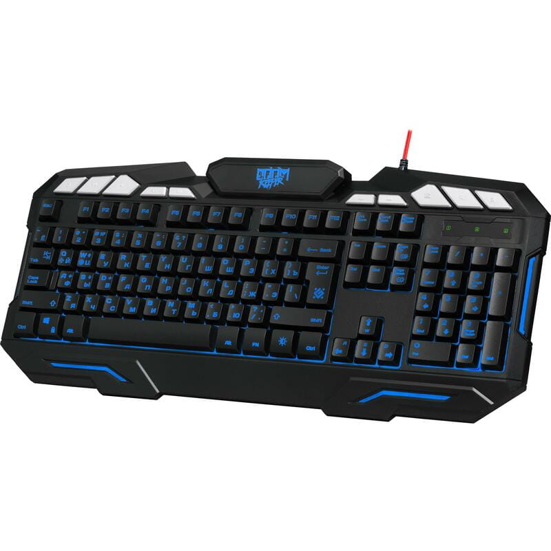 Клавиатура Defender Doom Keeper GK-100DL RU USB Black (45100)
