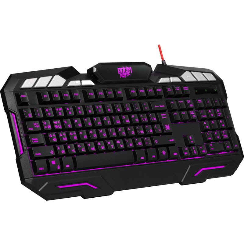 Клавиатура Defender Doom Keeper GK-100DL RU USB Black (45100)