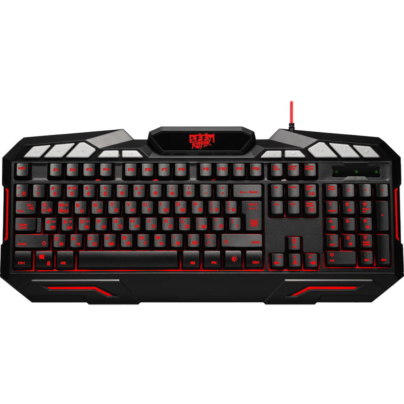 Клавиатура Defender Doom Keeper GK-100DL RU USB Black (45100)