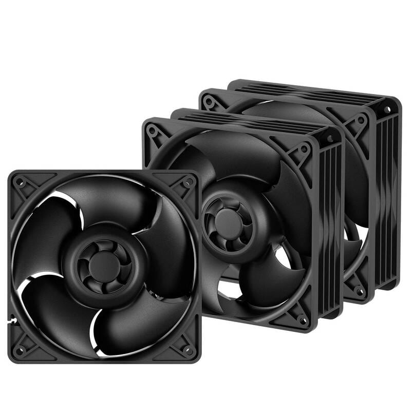 Вентилятор Arctic S12038-8K Black - 3 Pack (ACFAN00302A)
