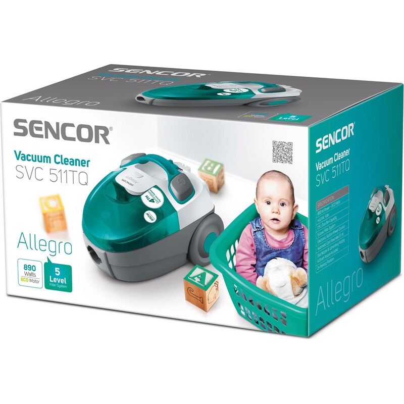 Пылесос Sencor SVC 511TQ (SVC511TQ-EUE2)