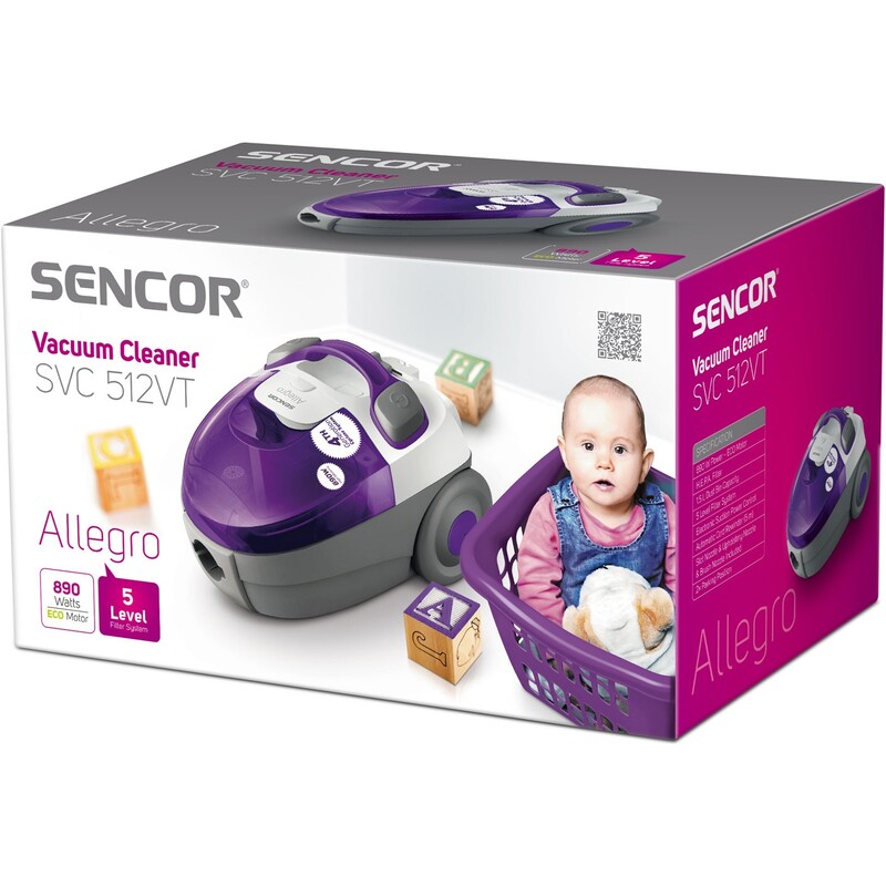 Пылесос Sencor SVC 512VT (SVC512VT-EUE2)