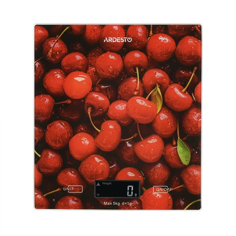 Весы кухонные Ardesto SCK-893CHERRY