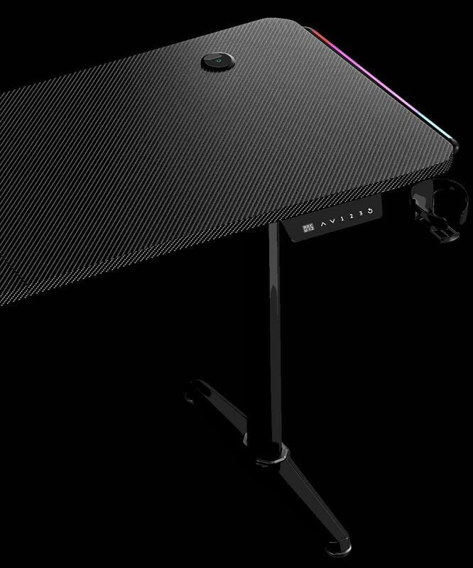 Комп`ютерний стіл Anda Seat Terminator RGB Black (AD-D-DD1-1600L-01-B)