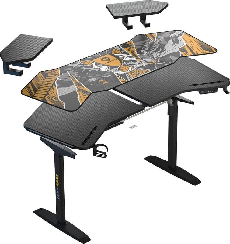 Комп`ютерний стіл Anda Seat Shadow Warrior Black (AD-D-DD1-1600L-02-B)