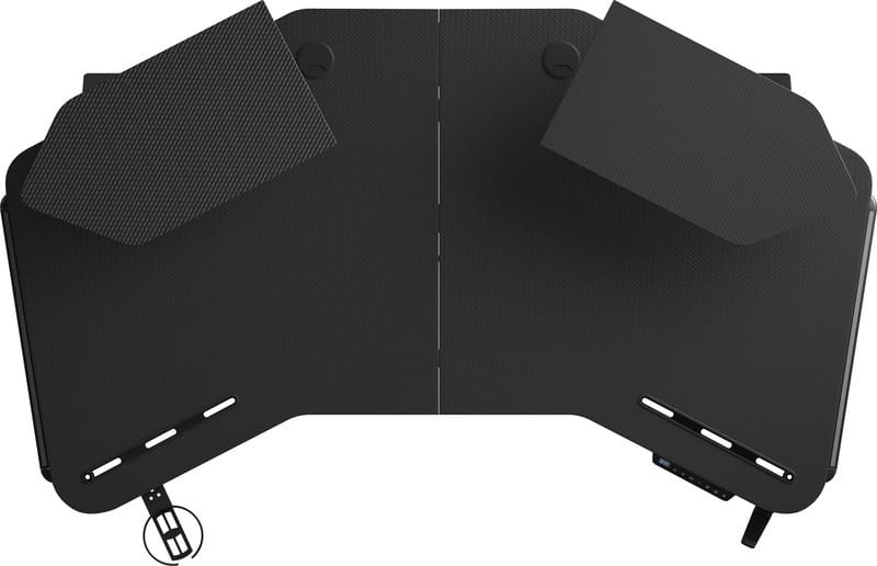 Комп`ютерний стіл Anda Seat Shadow Warrior Black (AD-D-DD1-1600L-02-B)