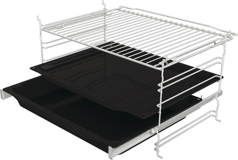 Вбудований комплект Варильна поверхня Gorenje GI6401BSC + Духова шафа Gorenje BOS6737E06BG
