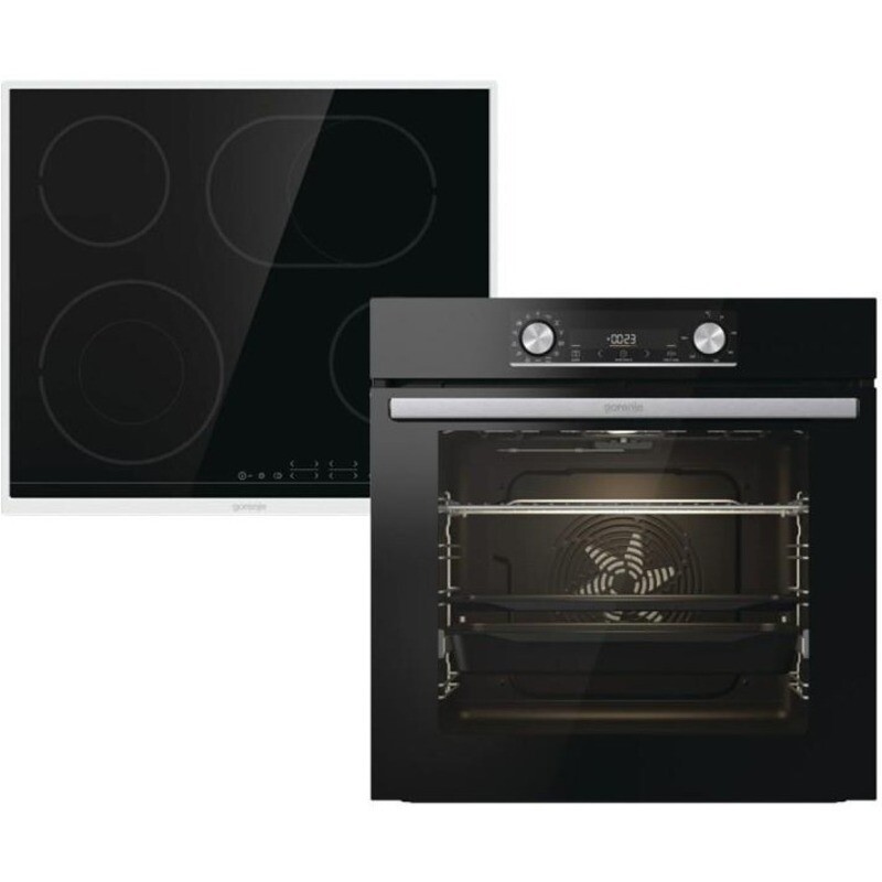 Вбудований комплект Варильна поверхня Gorenje GI6401BSC + Духова шафа Gorenje BOS6737E06BG