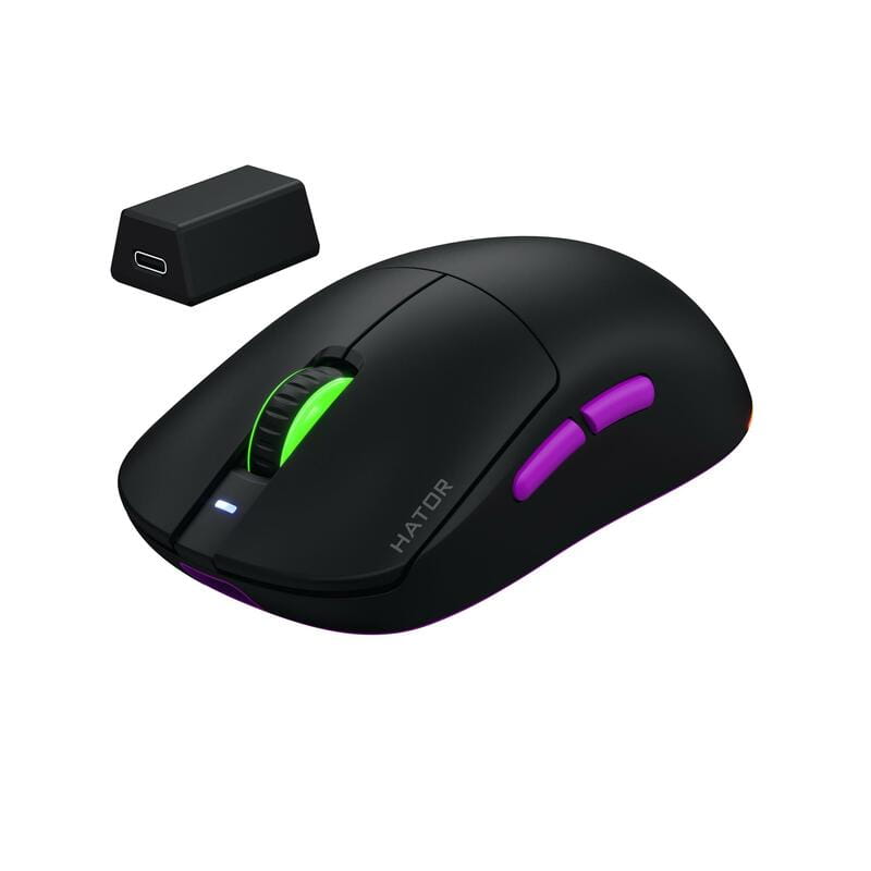 Мышь беспроводная Hator Quasar 3 Ultra 8K Wireless Black (HTM770)