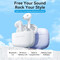 Фото - Bluetooth-гарнітура Vention Elf Earbuds E03 Blue (NBHS0) | click.ua