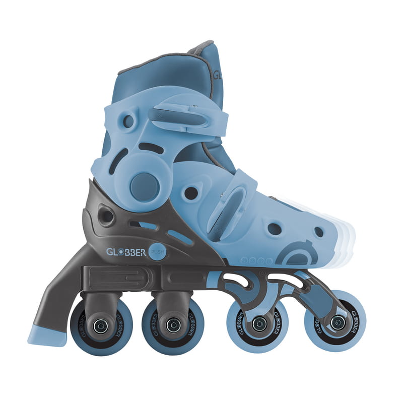 Ролики Globber 2в1 р.26-29 Gray/Blue (780-200)