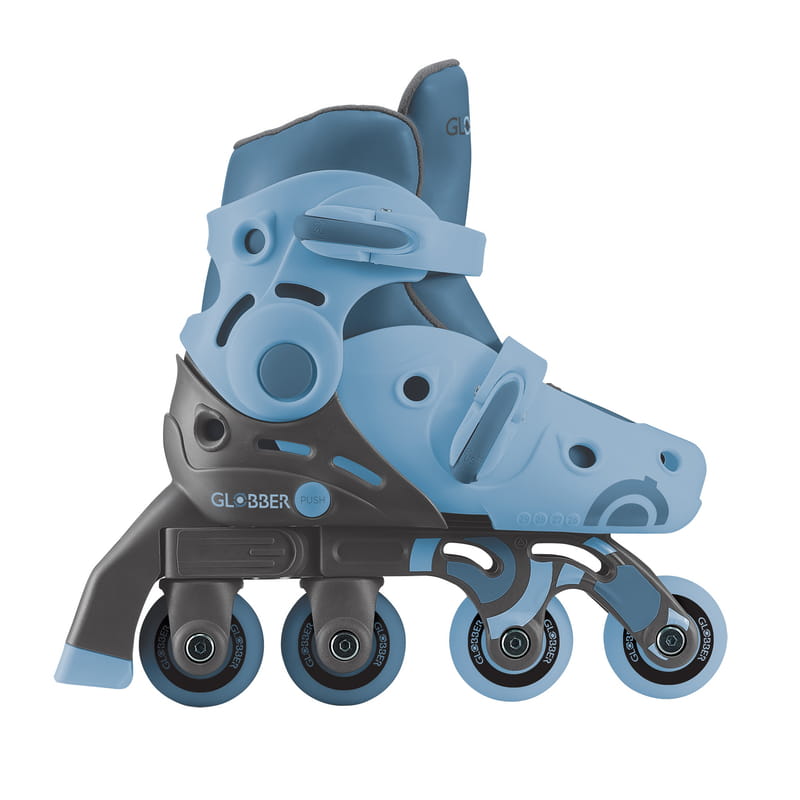 Ролики Globber 2в1 р.30-33 Gray/Blue (783-200)