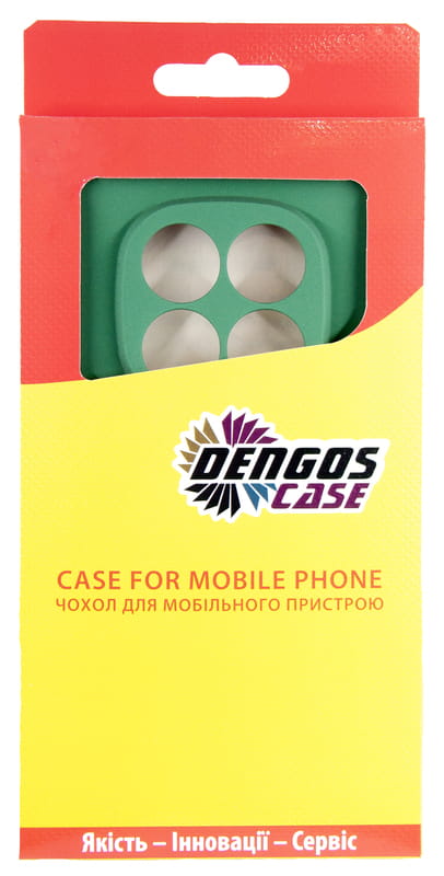 Чeхол-накладка Dengos Soft для Xiaomi Redmi Note 14 Pro Mint (DG-KM-132) + защитное стекло