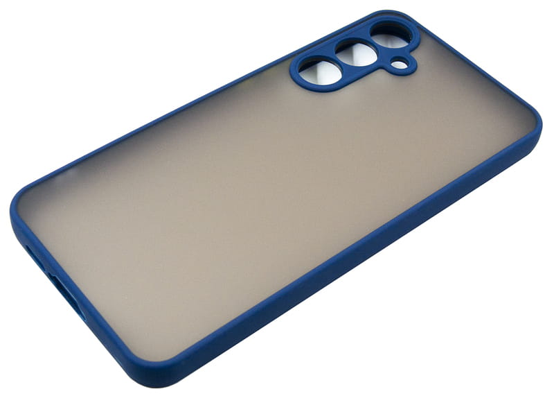 Чeхол-накладка Dengos Matt для Samsung Galaxy M55 SM-M556 Blue (DG-TPU-MATT-159)