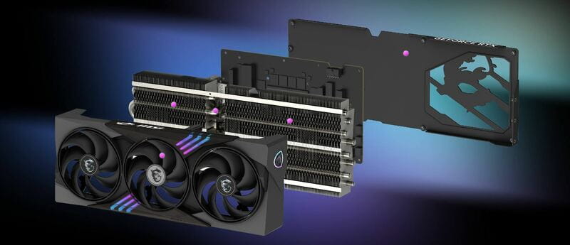 Відеокарта GF RTX 5090 32GB GDDR7 Gaming Trio OC MSI (GeForce RTX 5090 32G GAMING TRIO OC)