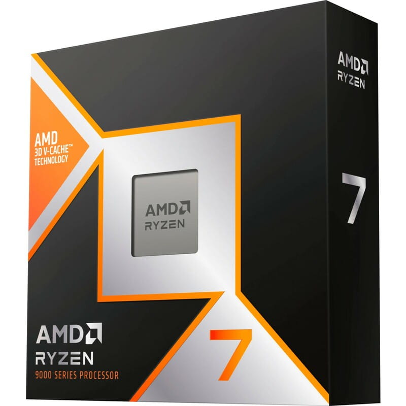 Процессор AMD Ryzen 7 9800X3D (4.7GHz 96MB 120W AM5) Box (100-100001084WOF)