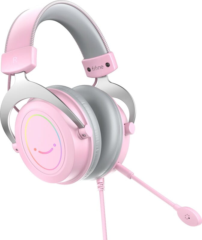 Гарнитура Fifine RGB H3P Pink