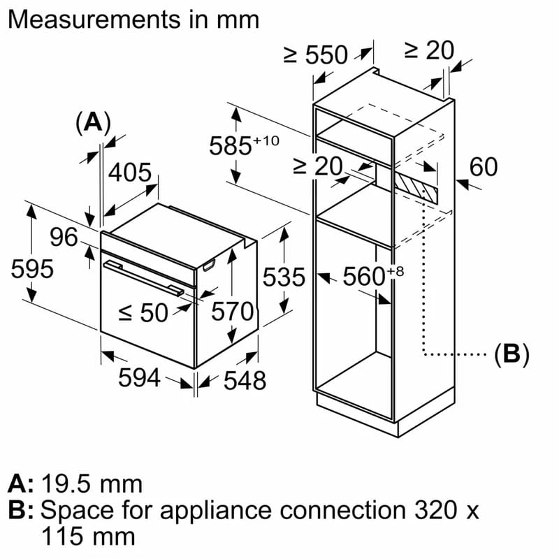 Духова шафа Bosch HBG272EB3