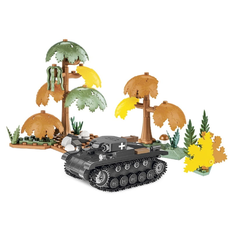 Конструктор COBI Друга Світова Війна Танк Panzer II, 250 деталей (COBI-2718)