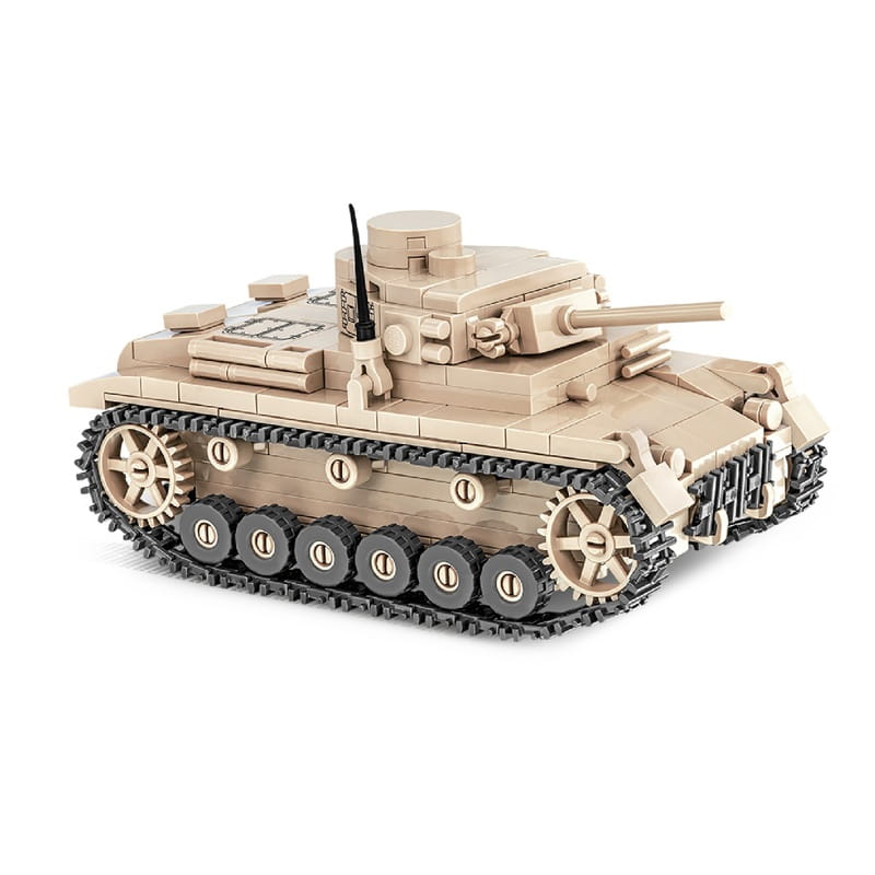 Конструктор COBI Друга Світова Війна Танк Panzer III, 292 деталі (COBI-2712)
