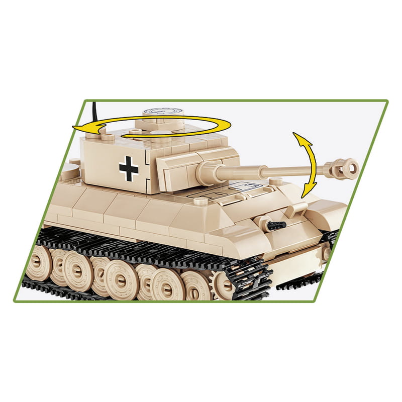 Конструктор COBI Друга Світова Війна Танк Panzer V Пантера, 298 деталей (COBI-2713)
