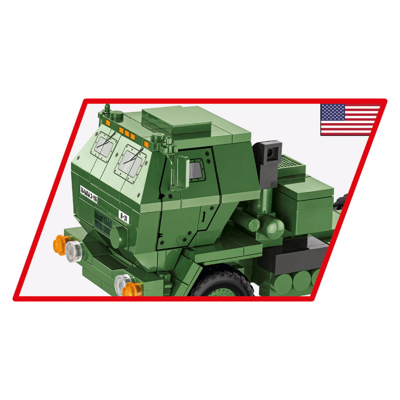 Конструктор COBI РСЗО Himars M142 (UA/PL/US), 604 детали (COBI-2626)