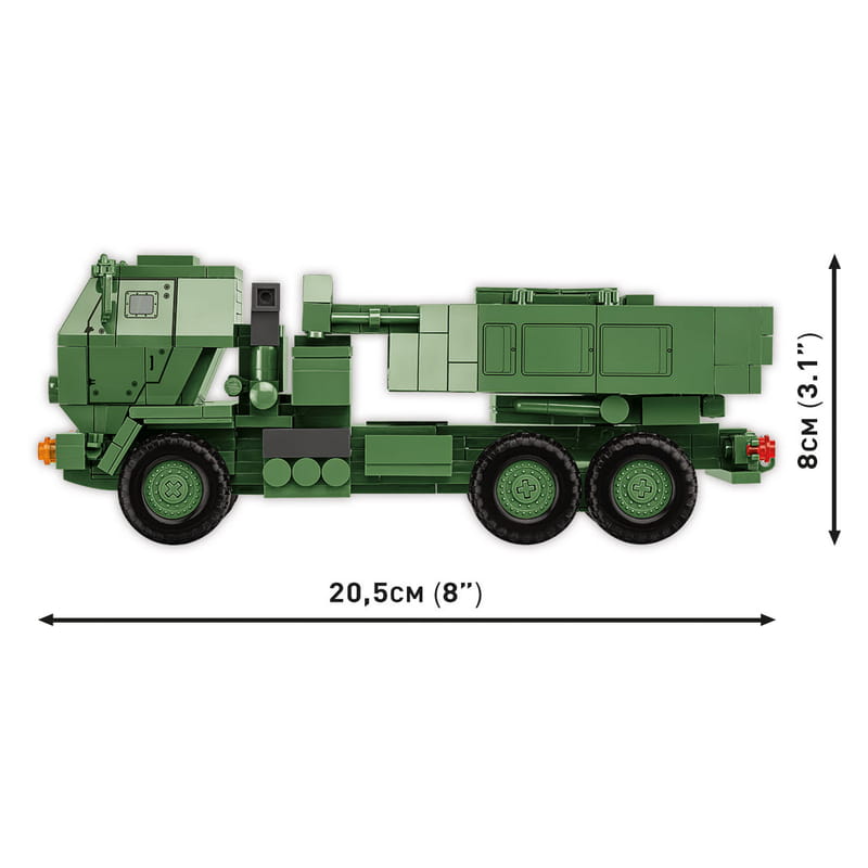 Конструктор COBI РСЗО Himars M142 (UA/PL/US), 604 детали (COBI-2626)