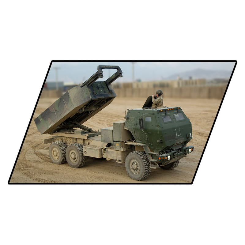 Конструктор COBI РСЗО Himars M142 (UA/PL/US), 604 детали (COBI-2626)