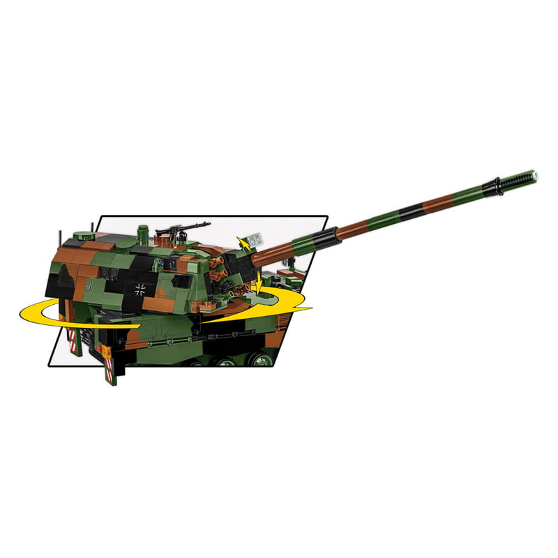 Конструктор COBI САУ PzH 2000, 1006 деталей (COBI-2628)