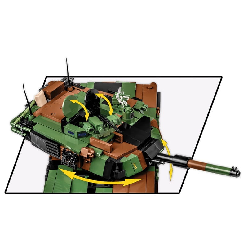 Конструктор COBI Танк M1A2 SEP v3 Абрамс, 1017 деталей (COBI-2623)