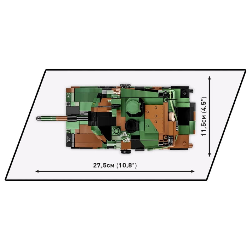 Конструктор COBI Танк M1A2 SEP v3 Абрамс, 1017 деталей (COBI-2623)