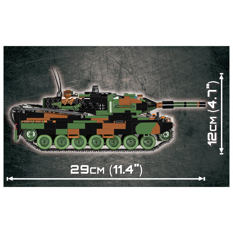 Конструктор COBI Танк Леопард 2, 945  деталей (COBI-2620)