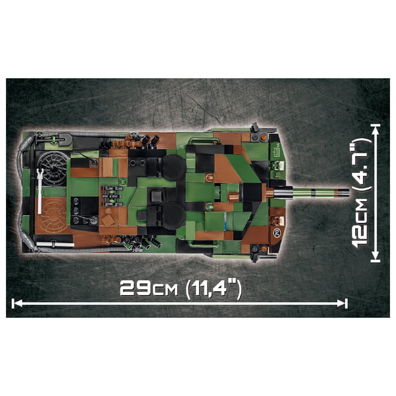 Конструктор COBI Танк Леопард 2, 945  деталей (COBI-2620)