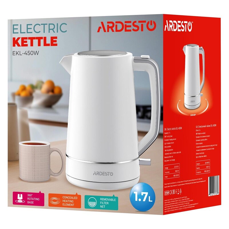 Электрочайник Ardesto EKL-450W