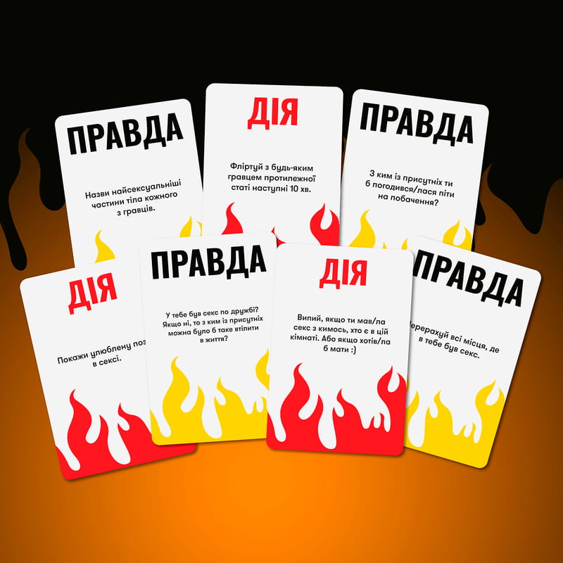 Гра для компанії Orner На межі: Правда або Виклик (orner-2683)