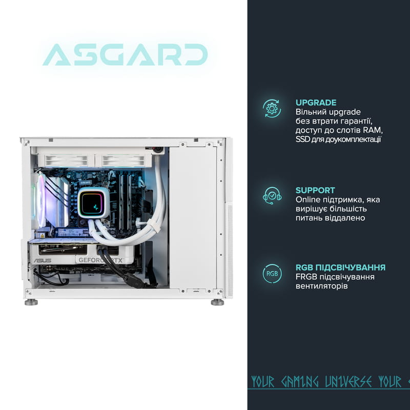 Персональний комп`ютер ASGARD Ran (A96X.32.S10.57.5504)